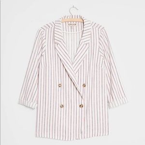 NWT Anthropologie Dolan Left Coast Striped Blazer